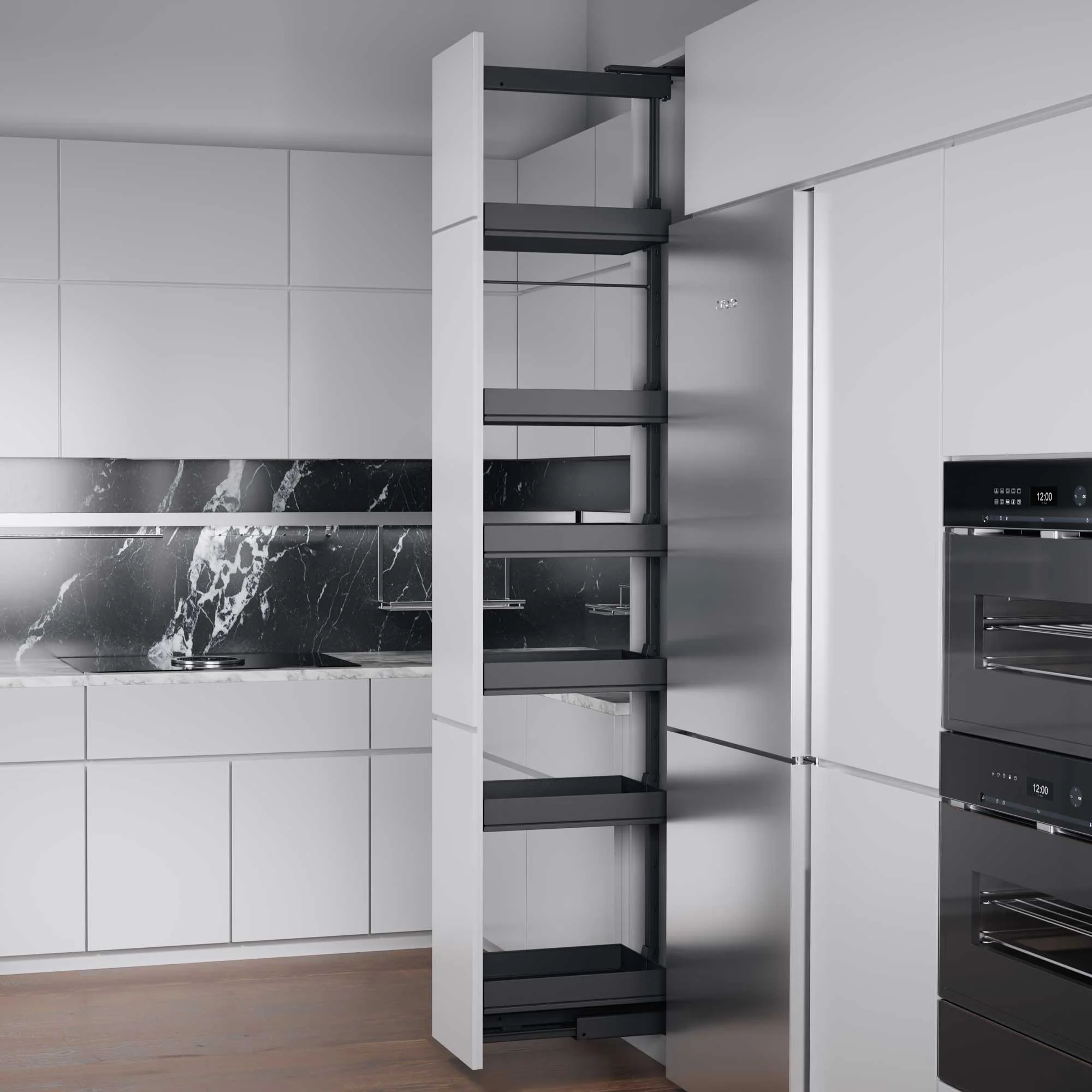 DISPENSA 90° Zusatzhaken für Tragrahmen - Korbhalter - Image 7